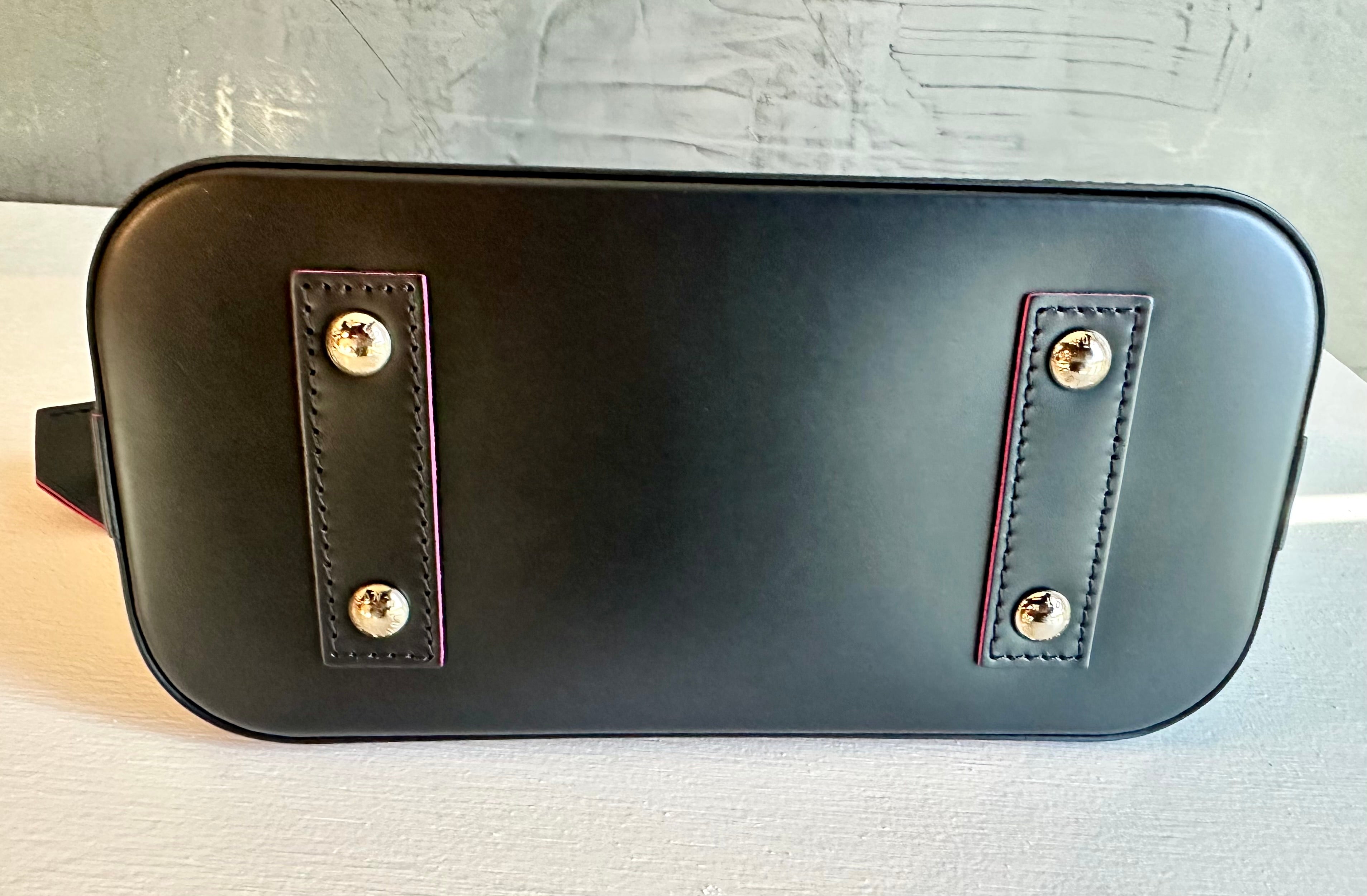 Louis Vuitton Alma BB – Epi Leather (Black / Hot Pink) (New)