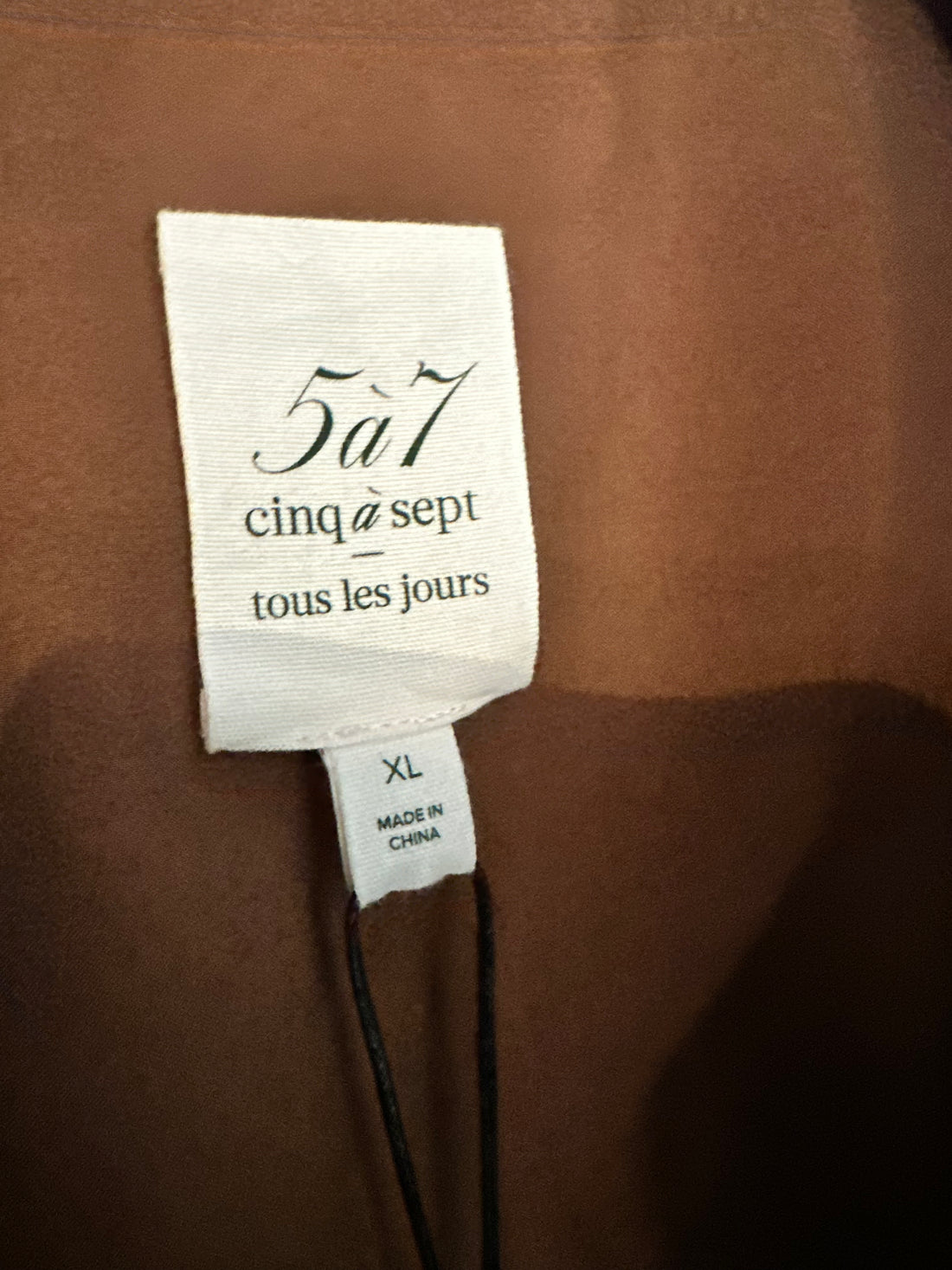 CINQ A SEPT
Delanie Ruffled Vegan Leather Jacket (XL)