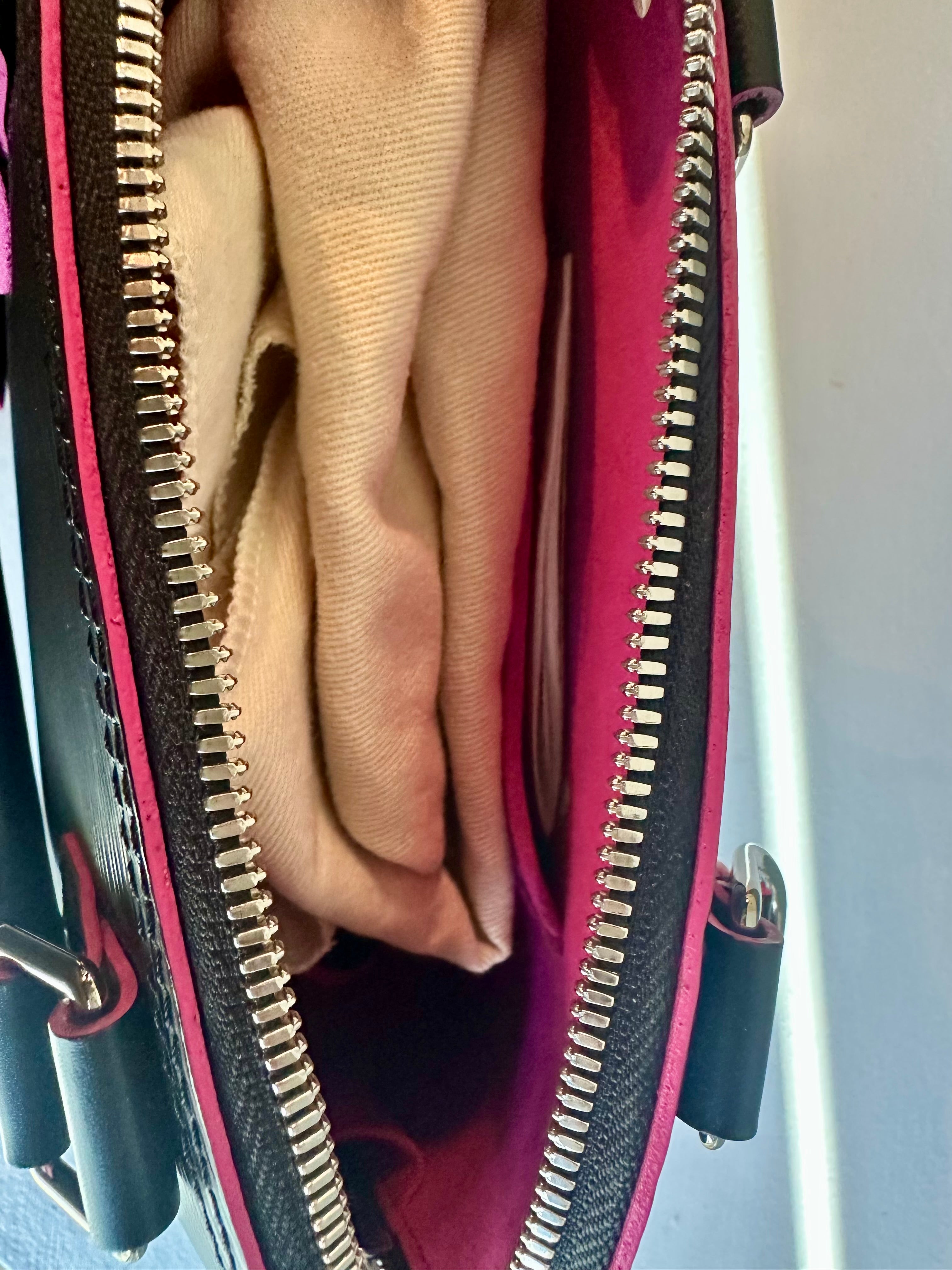 Louis Vuitton Alma BB – Epi Leather (Black / Hot Pink) (New)