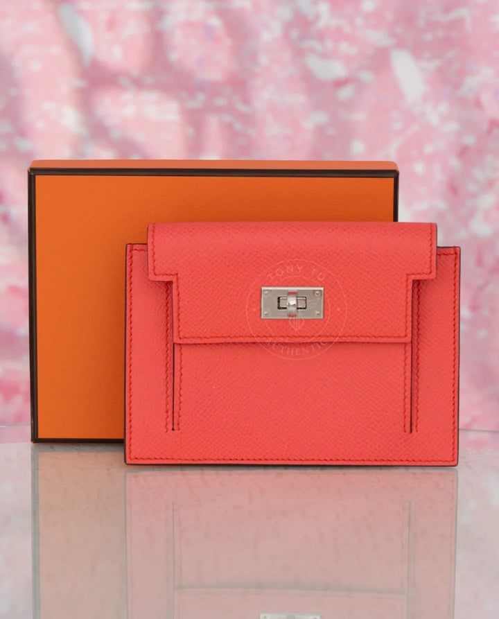 Hermès Kelly Pocket Compact Wallet (Epsom)