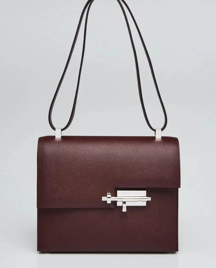 Hermès Verrou 21 OG Rouge Sellier