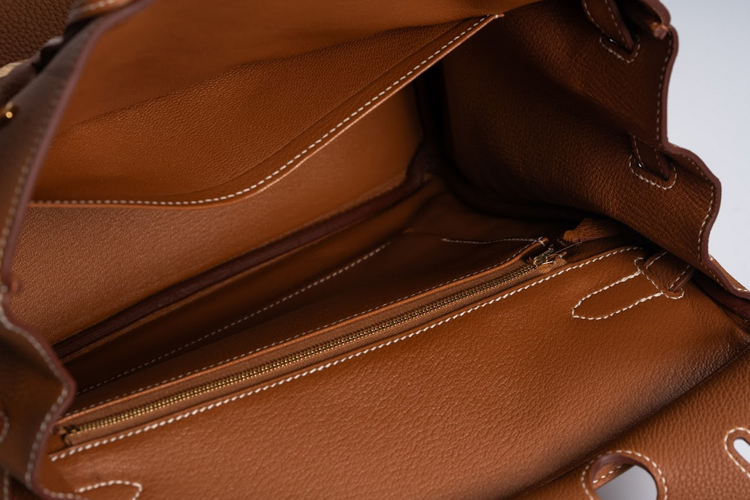 Hermès Birkin 30 Togo Gold with Gold Hardware