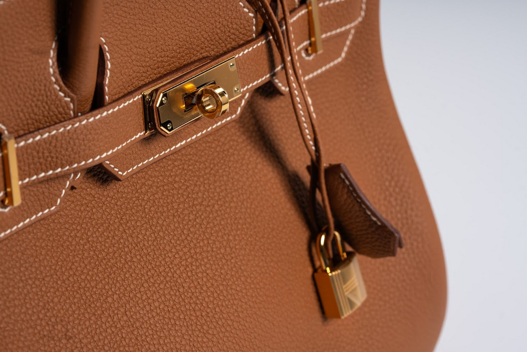 Hermès Birkin 30 Togo Gold with Gold Hardware
