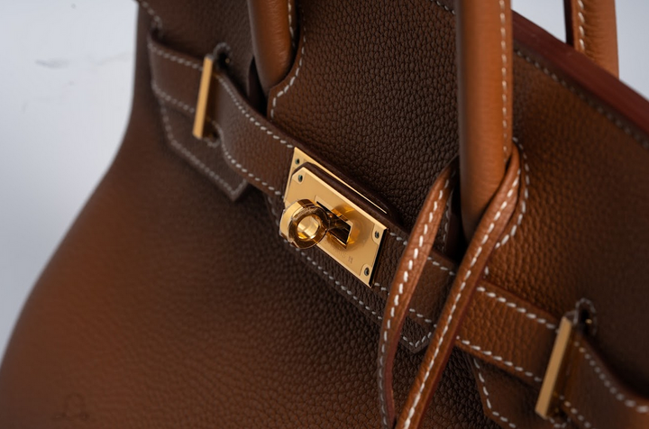 Hermès Birkin 30 Togo Gold with Gold Hardware