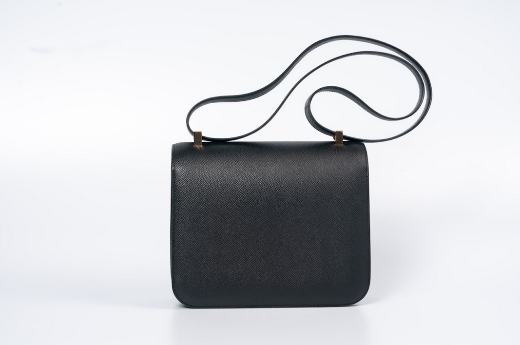 Hermès Constance 24 Epsom Black with Gold Hardware