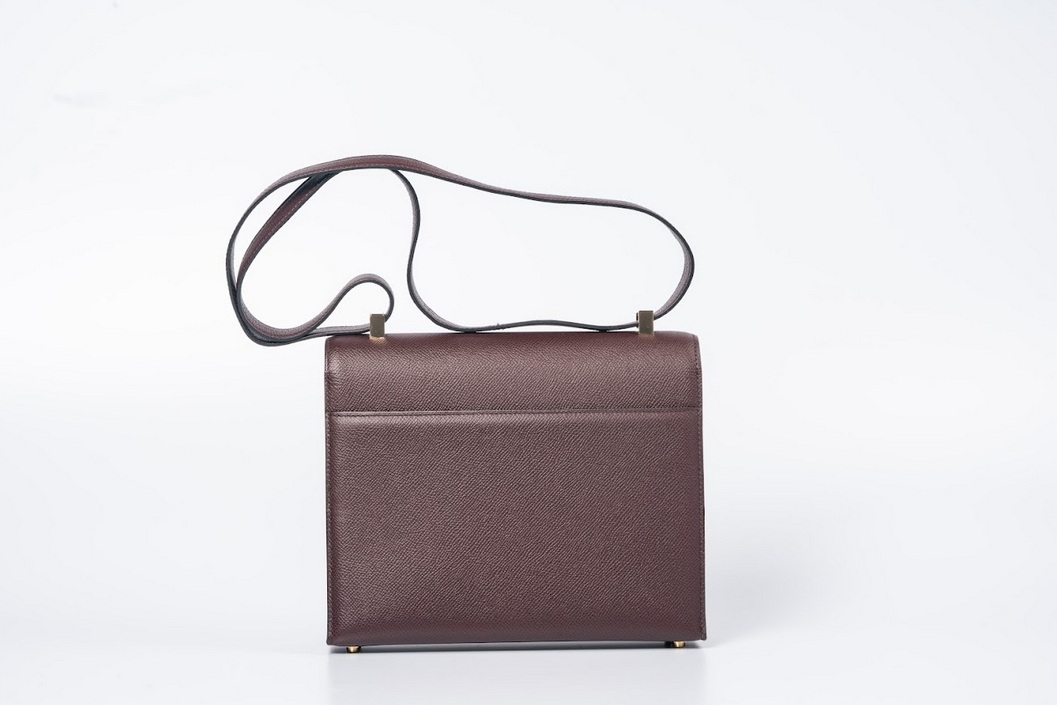 Hermès Verrou 21 Sellier in Rouge H Epsom Leather with Gold Hardware