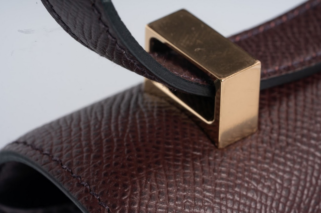 Hermès Verrou 21 Sellier in Rouge H Epsom Leather with Gold Hardware