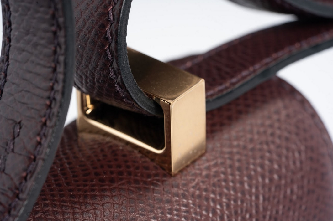 Hermès Verrou 21 Sellier in Rouge H Epsom Leather with Gold Hardware